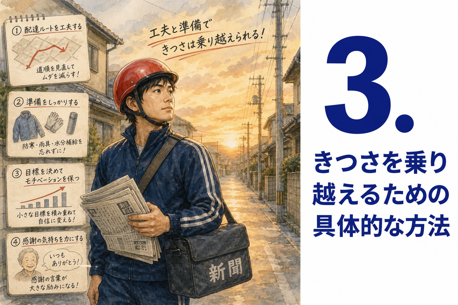 3. きつさを乗り越えるための具体的な方法